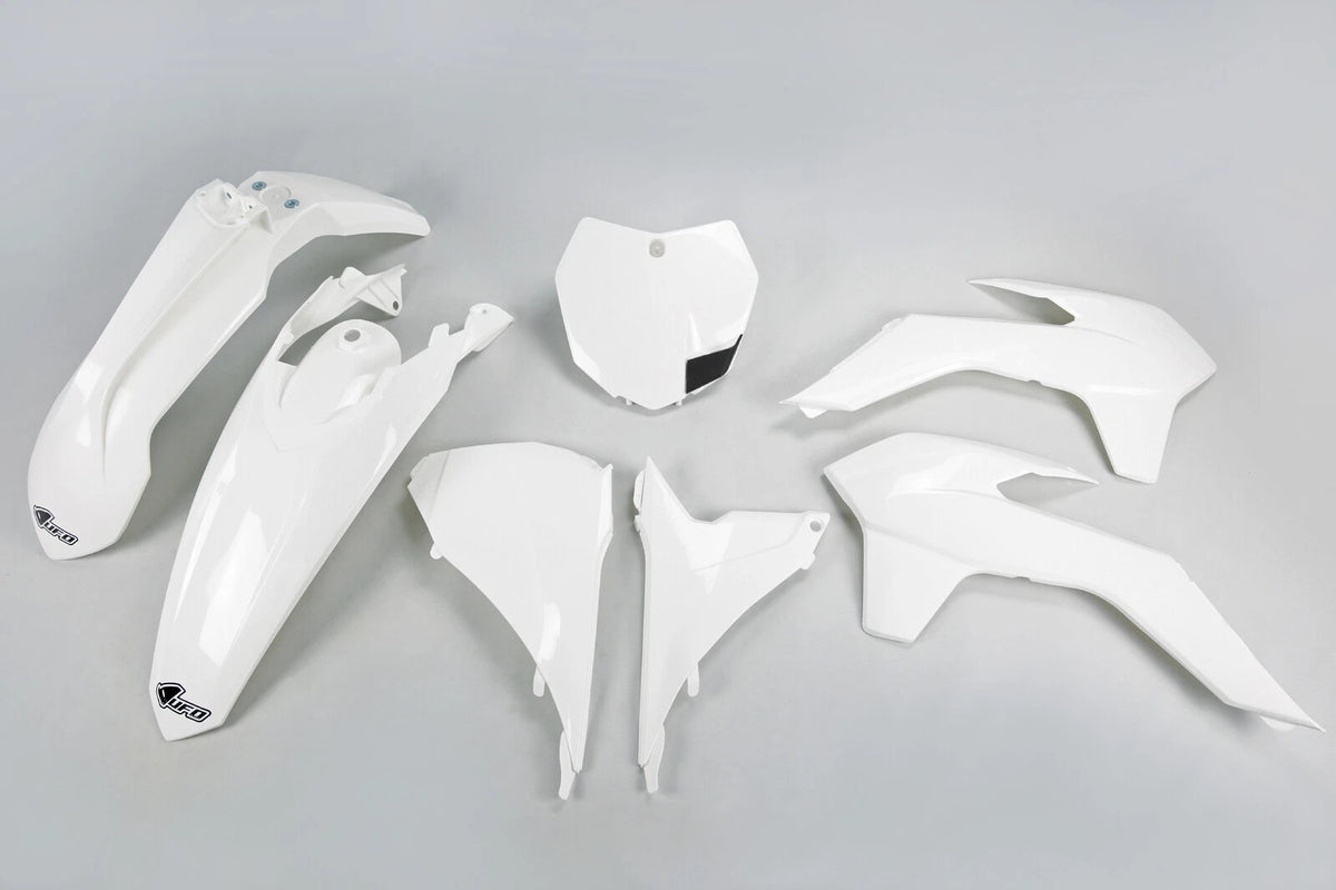 UFO Plastics Kit for KTM SXF 450 2013-2015 (white)