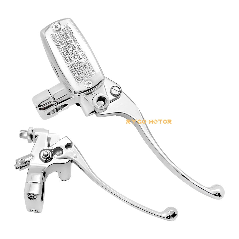Universal 25mm Motorcycle Handlebar Hydraulic Brake Master Cylinder Clutch Lever