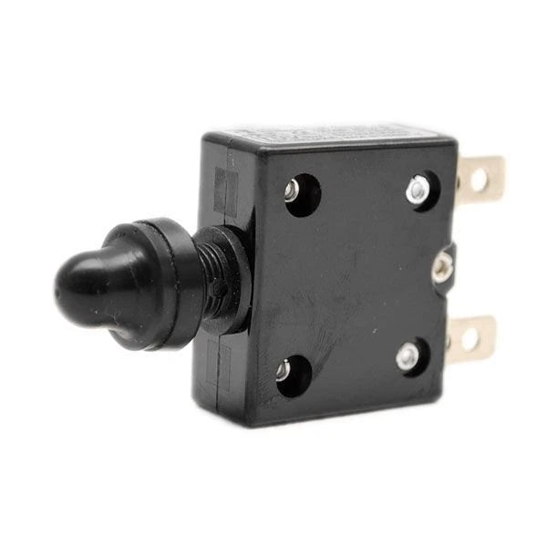 Carling Boat Push Button Breaker CLB - Ranger 4 Amp Black Plastic