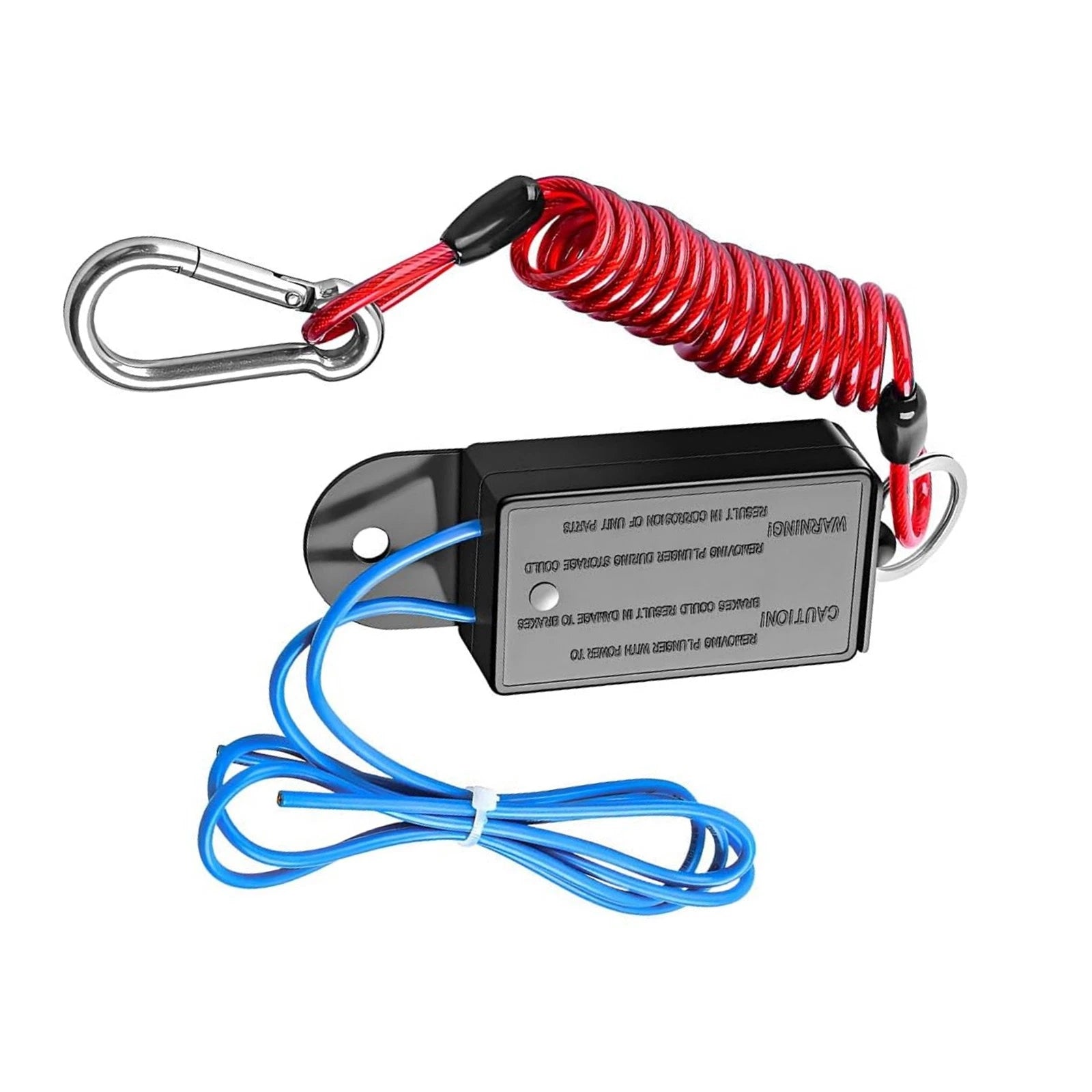 Trailer Breakaway Switch Kit 4FT Coiled Cable Corrosion Resistant for Caravan