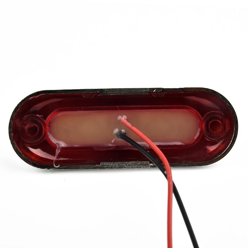 For 2 Pcs Red Green LED Boat Navigation Light Waterproof Bow Pontoon Lights