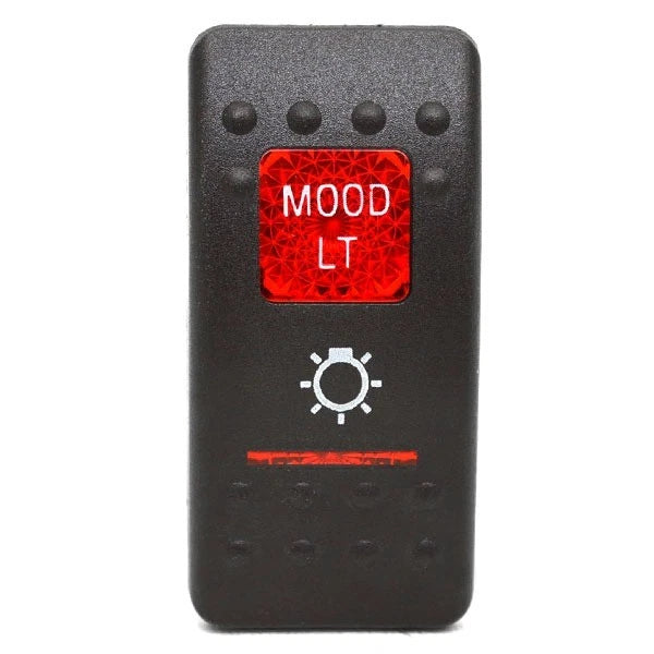 Carling Boat Rocker Switch Cover - Mood Light Actuator