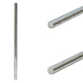 Moeller Boat Trailer Roller Shaft - 13 3/4 X 5/8 Inch Zinc Plated