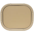 Blue Wave Boat Fuel Access Hatch 2430-0023 - Beige 13 X 15 1/2 Inch