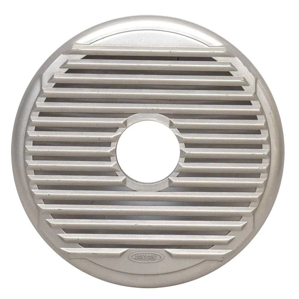 Jensen Boat Speaker Grille PMSX65GRS - 6 1/2 Inch Silver Plastic