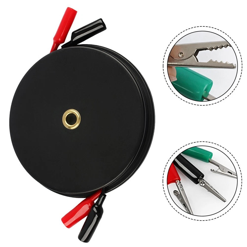 Retractable Test Cable for Car Repair Multimeter Wire Reel Accessories