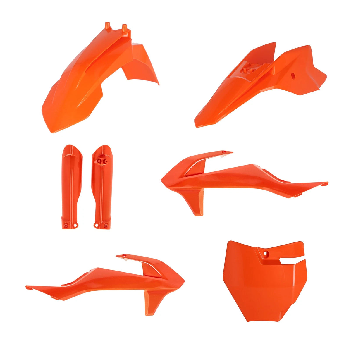 ACERBIS Full Plastic Body Kit for KTM 50 SX & SX-E 5 (2020-2022) Orange