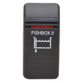 Carling Boat Rocker Switch Cover - FISHBOX 2 Lighted Actuator