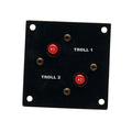Boat Trolling Motor Breaker Panel - 40 Amp 3 3/4 X 3 3/4 Inch