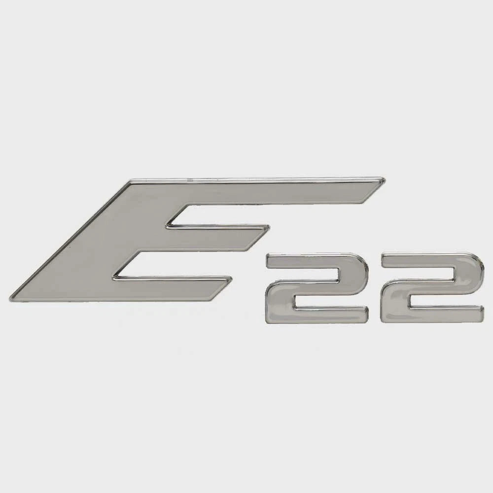 Crownline Boat Raised Emblem Decal 22097 - E22 Silver Sticker