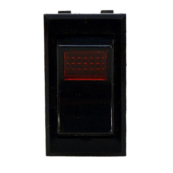 Carling Boat On/Off/On Rocker Switch - Ranger 12V Red Lighted