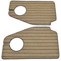 Lowe Boat Snap in Flooring 2344673 - SS 250 Infinity Beige Black 2 PC