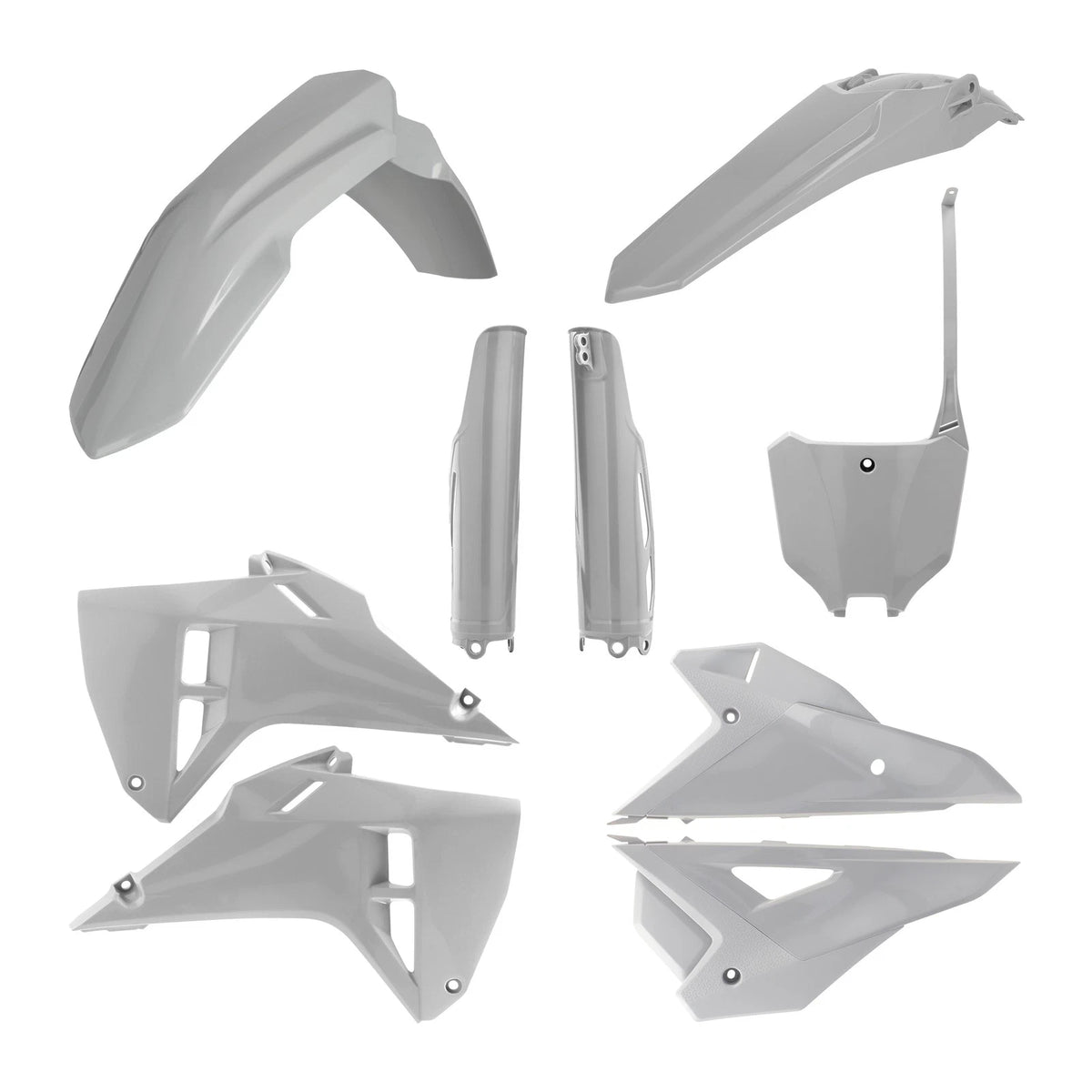 ACERBIS Plastic Kit Full Grey for 2025 Honda CRF450R & CRF250R Offroad