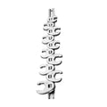 3/8" Drive Metric Crowfoot Wrench Set 10 Piece Flare Nut Design with Holder