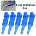 5x/set Car Brake Fluid Replacement Tool Pump Oil Bleeder Change Air Kit Blue