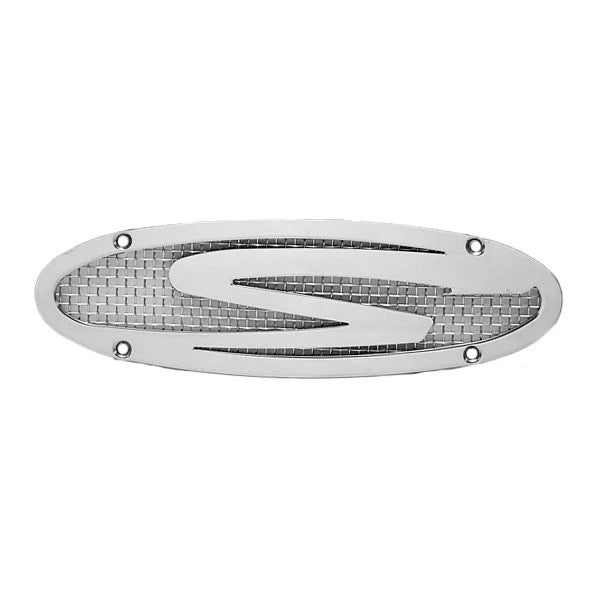 Supra Boat Engine Vent 105159 - 9 1/4 X 3 Inch Stainless Steel