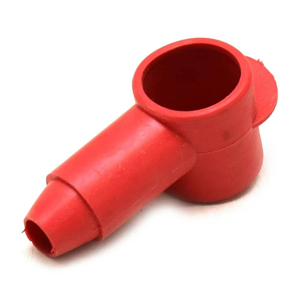 Boat Battery Cable Boot - Red Rubber 3 X 1 1/4 X 1 3/8 Inch