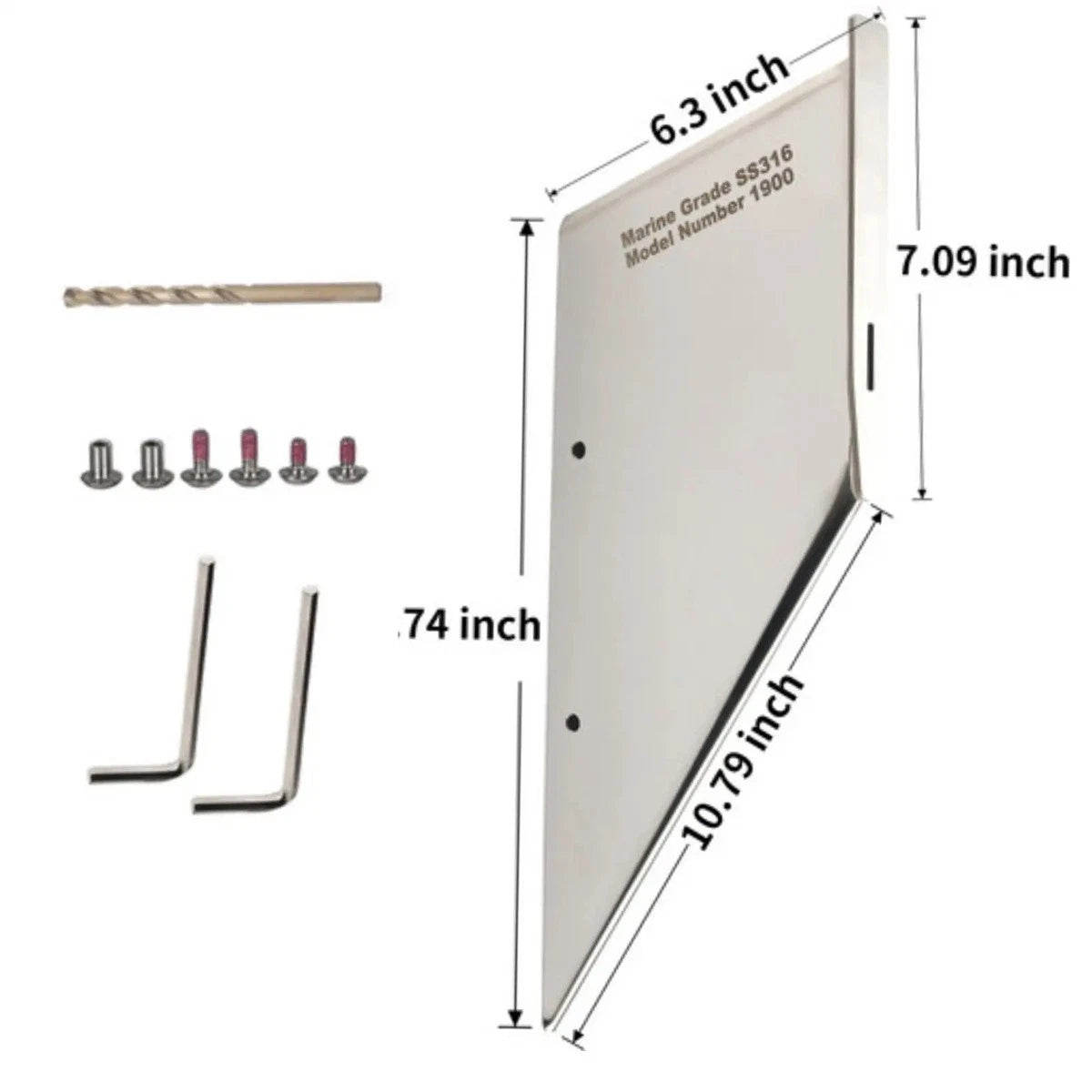 27051 Skeg Guard Protector Kit for Mercury Mercruiser Bravo I & III 1990-2023
