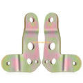 2 Radiator Mounts Front Fender Brackets for Yamaha YFZ350 Banshee 350 1987-2006