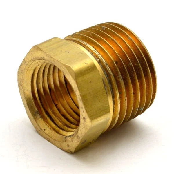 Doral Boat Brass Pipe Fitting Adapter - 7/8 X 1/2 Inch ID
