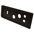 Ranger Boat Blank Switch Panel 7202594 - 619 Black 20 1/8 X 6 7/8 Inch