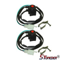 STONEDER 2x Universal 22mm Button Handle Kill Switch for Chinese Pit Dirt Bike