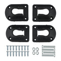 Sturdy PP Material Folding Table Leg Brackets for Camping Furniture Repair
