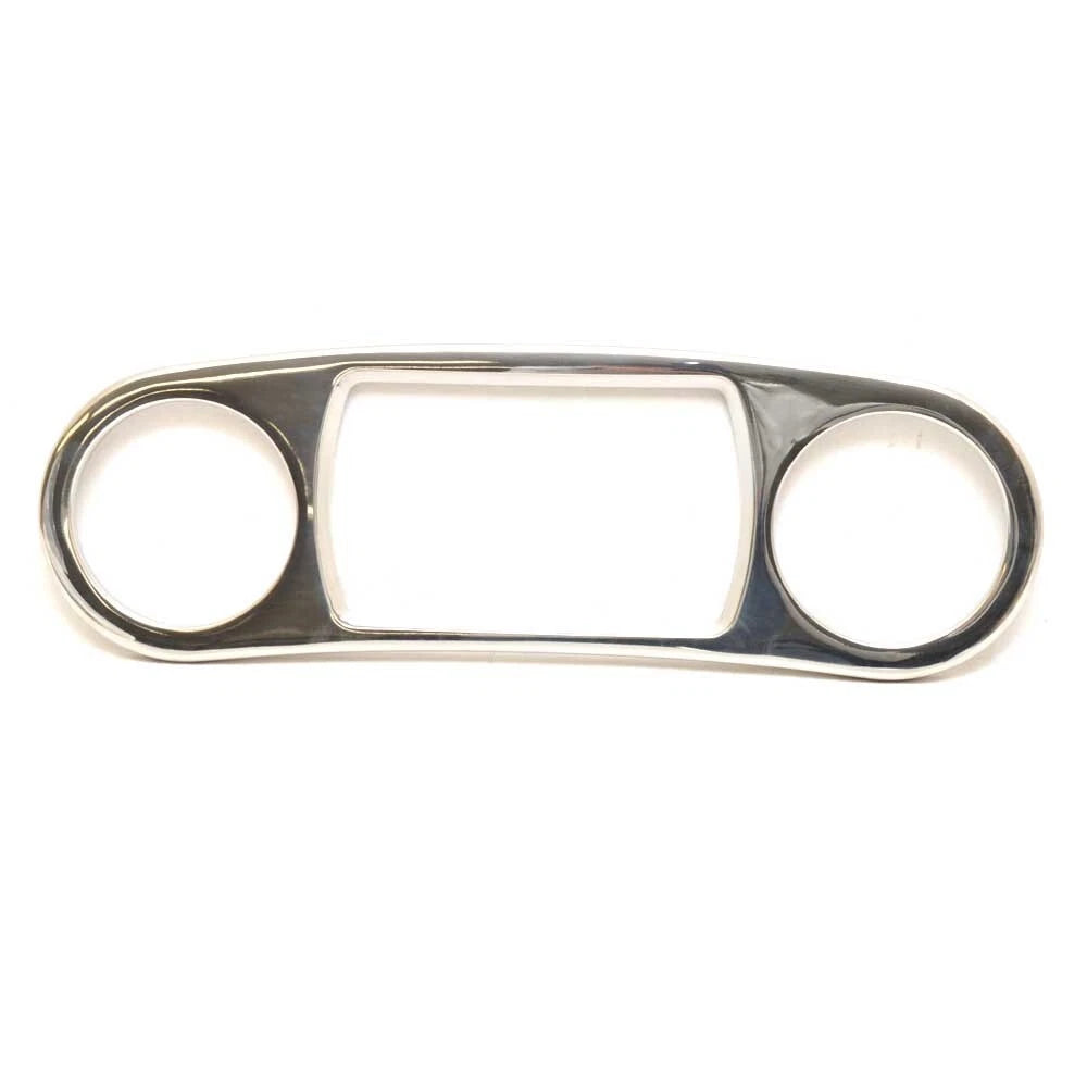 Malibu Boat Blank Gauge Panel MALIBU-49 - Maliview Stainless Steel