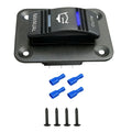 Waterproof 4-Pin SPDT 3-Way Bilge Pump Rocker Switch Replacement for Car