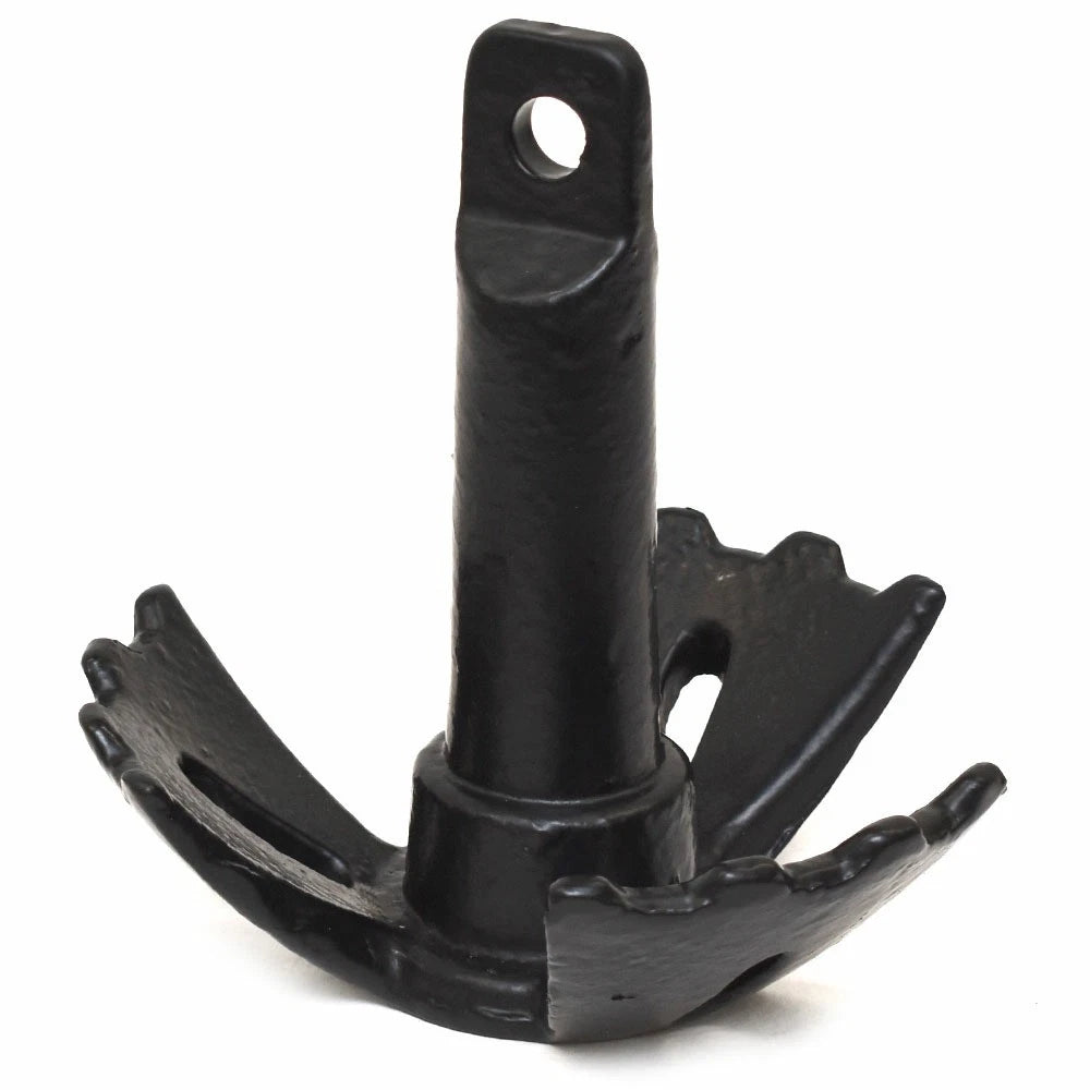 Extreme Max Boat River Anchor 3006.6557 - 18 LB Coated Black