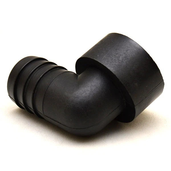 Doral Boat Thru Hull - 1 1/2 Inch Black Plastic