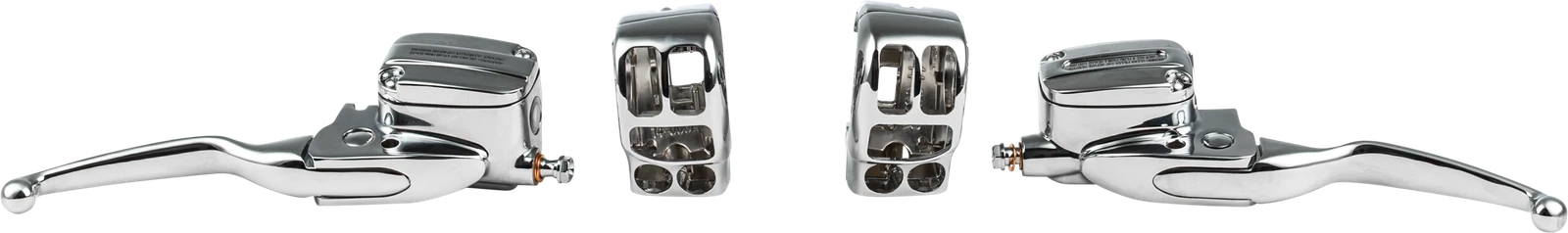HardDrive Chrome Handlebars with Hydraulic Clutch for 2017 Harley Davidson