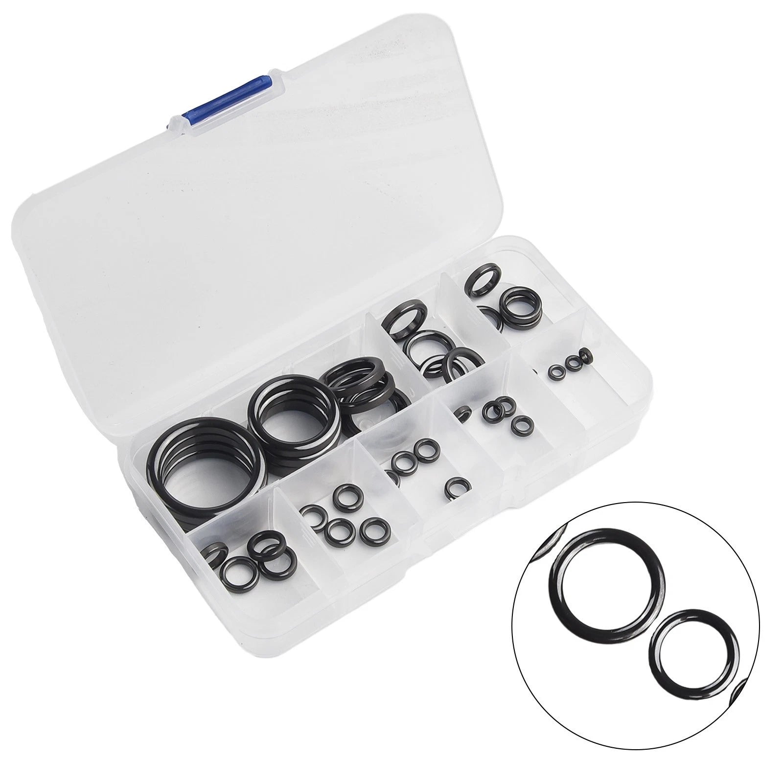 40X Fishing Rod Repair-Kit Ring Rod Eye Replacement Kit Ceramic Guide Ring Rod