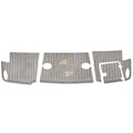 Chaparral Boat Swim Platform Mats 60.00483 - 257 SSX Gray/Tan (4Pc)