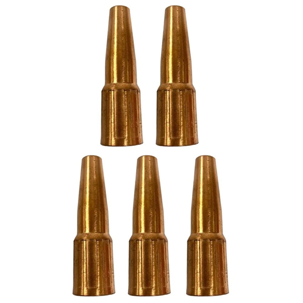 23T37 for Mig Welding Nozzle 38 Inch Cone Shape 5 Pieces for Lincoln 200 400