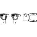 102-1418 Quick Disconnect Tractor Yoke - Hex Fits Weasler