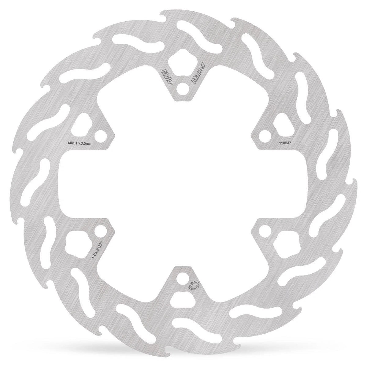 Moto Master Rear Flame Brake Disc for Ducati Junior 350 SS 1991-1992