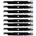 (8) Replacement 18" X 5/8" Notched Lawn Mower Blade Fits Multiple Makes & Models