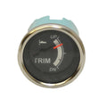 Teleflex Boat Trim Gauge 780816PMFB - Suzuki Sterling Silver 2 Inch