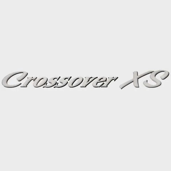 Lund Boat Decal 2083853 - Crossover XS Silver Sticker