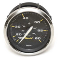 Faria Boat Speedometer Gauge SEK649A - Kronos Black 60 MPH