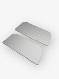 Marine Starboard Boat Grooved Single Steps 14 3/4in X 6in X 3/4in, White 2 Pack