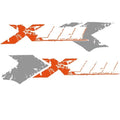 MasterCraft Boat Graphic Decals 2543603 - X-Star Orange (set of 2)
