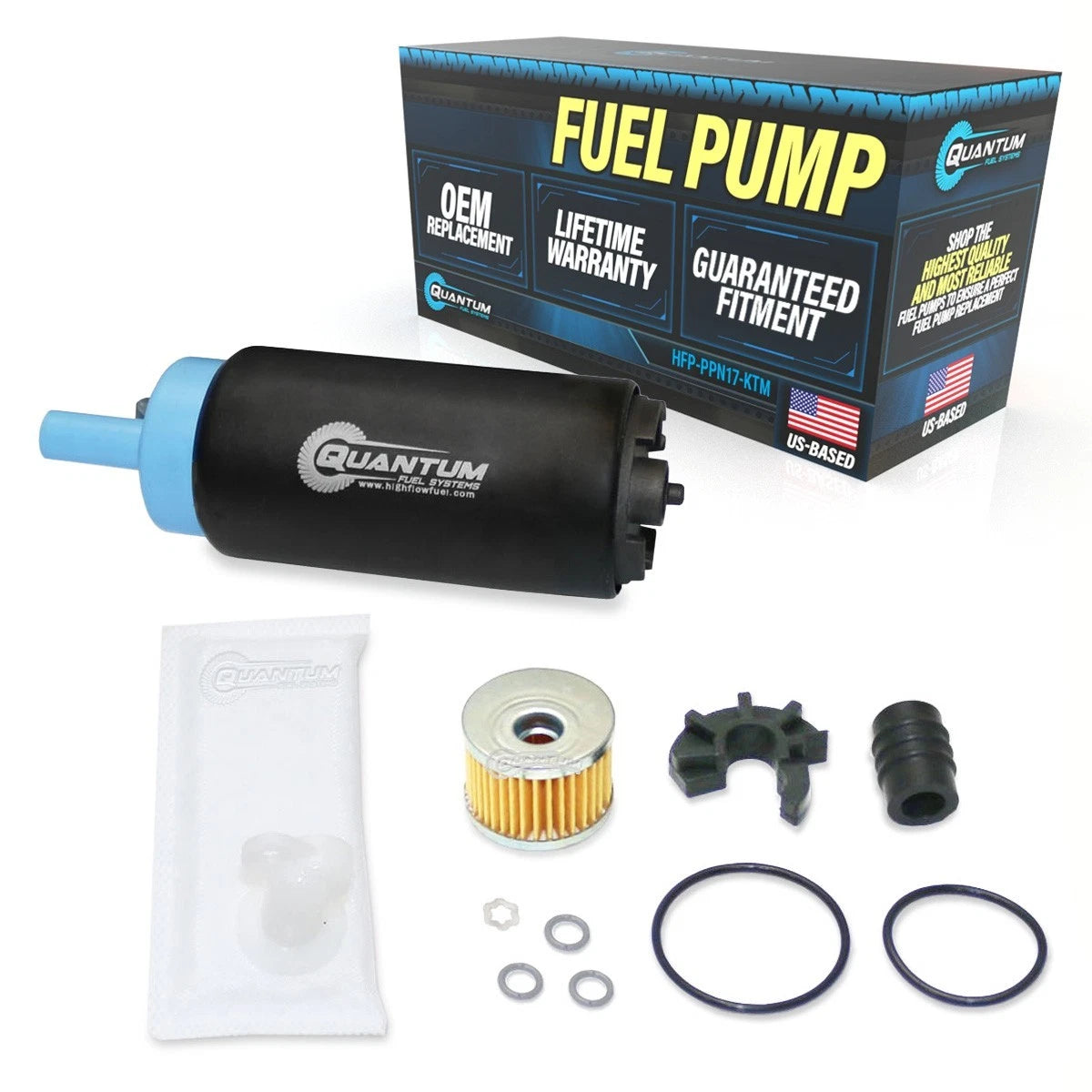 KTM 1090 Adventure R 2017-2019 #60307088100 QFS EFI Fuel Pump +filter +strainer