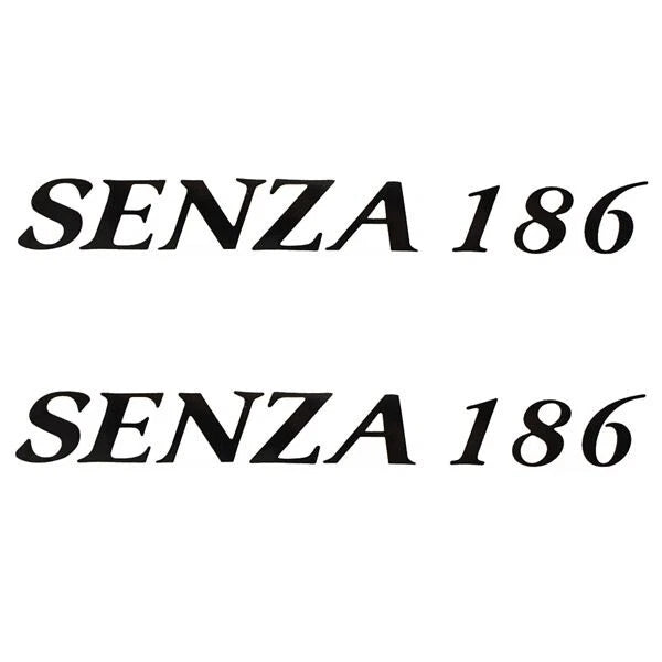 Larson Boat Emblem Decal Stickers - Senza 186 Pair