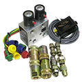 14789CM Tractor Hydraulic 2-Circuit Multiplier Valve with Couplers 12 Volt