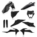 ACERBIS Full Plastic Kit Black for KTM 2020-2021 Offroad Models