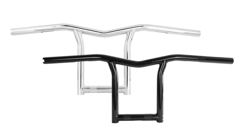 Burly Brand the Sid Bar 10in - Black for Harley Davidson Dyna FXD FXDL FXDB