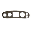 Rinker 296 Captiva Boat Blank Gauge Panel 206689C - Silver Gold