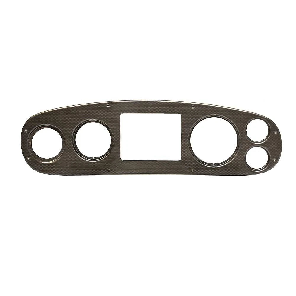 Rinker 296 Captiva Boat Blank Gauge Panel 206689C - Silver Gold